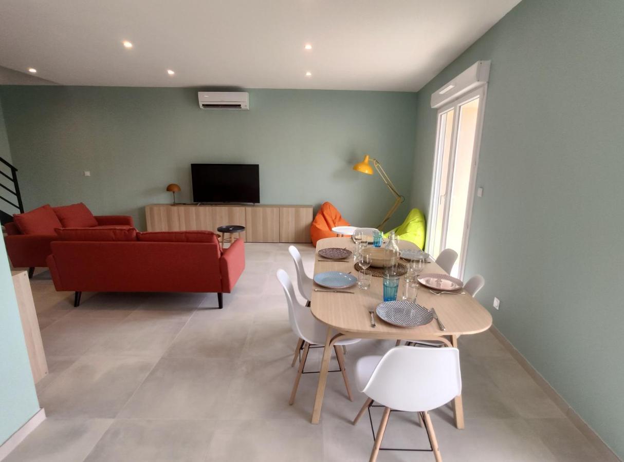 Apartmán Colormix 3 Etoiles - 95M2 Plein Centre - Ensoleille Climatise Mèze Exteriér fotografie