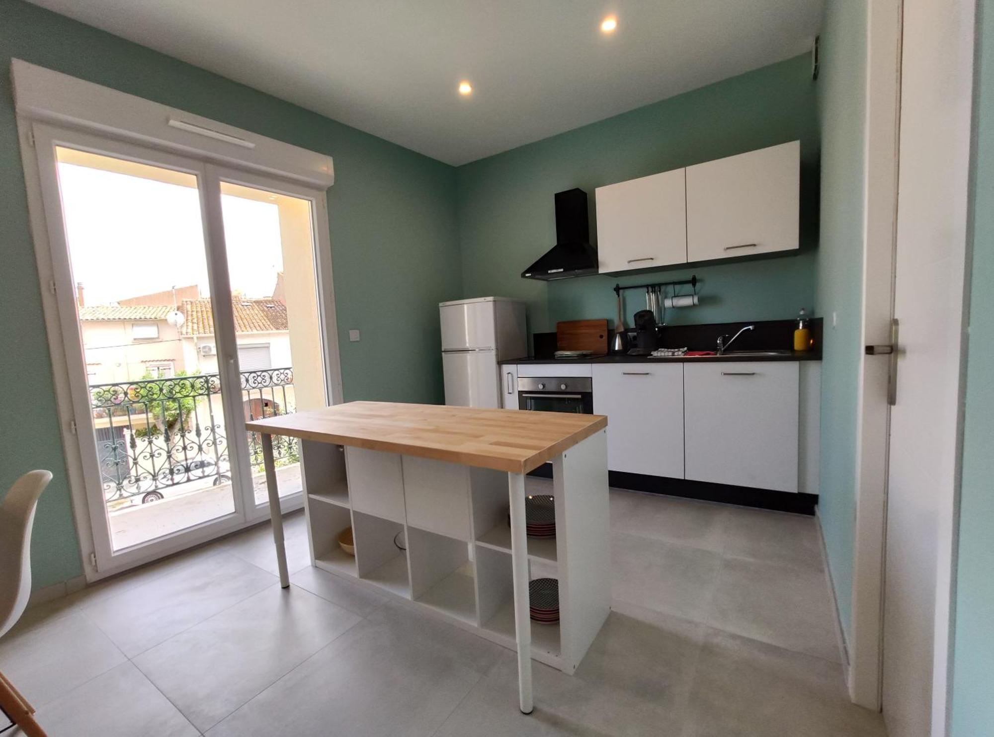 Apartmán Colormix 3 Etoiles - 95M2 Plein Centre - Ensoleille Climatise Mèze Exteriér fotografie